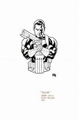 Punisher Cho Frank sketch template