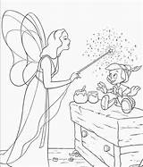 Pinocchio Coloring Pages Fairy Dinokids Disney Cartoon Bluey Printable Coloringpages7 Choose Board Close sketch template