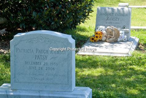 Jon Benet Ramsey And Mother Patricia Patsy Ramseys Gravesites