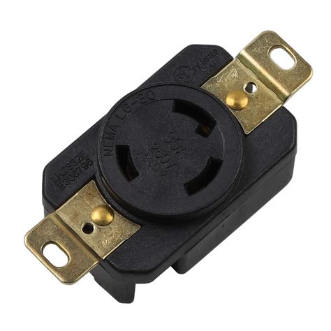 buy nema      pole  wire industrial grade locking female receptacle connector