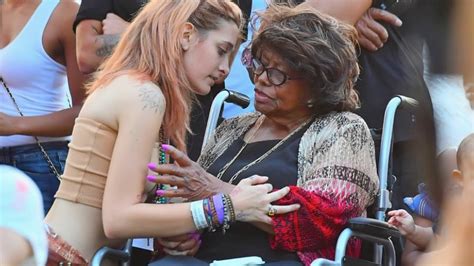 paris jackson spends time with her grandmother katherine