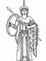 Athena Greek Goddesses Netart Getcolorings Worksheets Colorir Trending Demeter αποθηκεύτηκε από sketch template