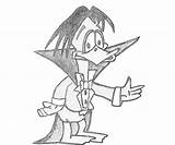 Count Duckula Sketch Pages Coloring sketch template