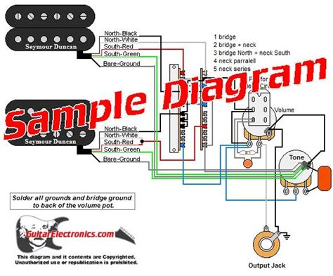 pickup wiring diagrams guitar pickup wiring diagram wiring diagrams
