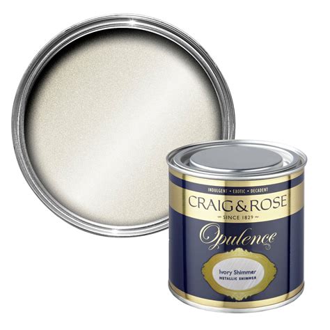 Craig And Rose Opulence Ivory Shimmer Special Effect Paint