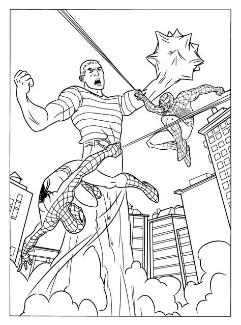 spiderman  coloring pages kids color art pinterest spiderman