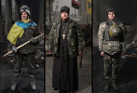 The New Normal Ordinary Men And Women Take Up Arms In Kiev