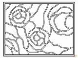 Stained Glass Coloring Starry Night Pages Simple sketch template