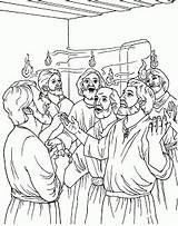 Pentecostes Pentecost Jacozinho Senhor sketch template