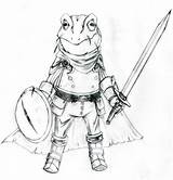 Trigger Chrono Frog Wip Deviantart sketch template