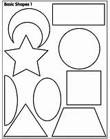 Coloring Oval Shape Printable Pages sketch template