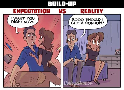 sleeping with someone new expectation vs reality collegehumor post