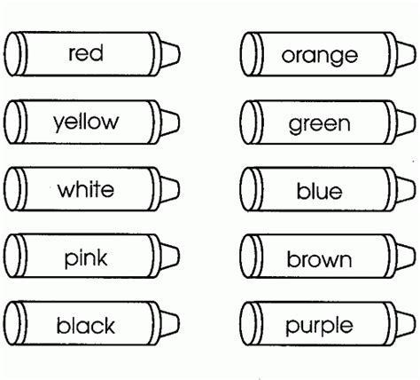 printable crayon coloring pages coloring home
