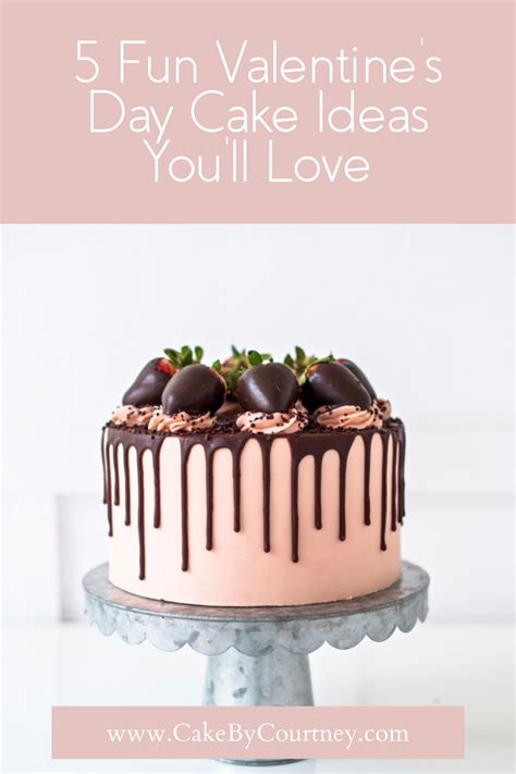 fun valentines day cake ideas cake  courtney