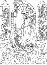 Villains Maleficent Blancanieves Madrastra Villain Colouring Coloringpages Marvelous Malefica Birijus Azcoloring Xcolorings Library Designg sketch template
