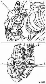 Brake Corsa Manuals Vauxhall Workshop Calliper Piston Unscrew Housing Into Wheel sketch template