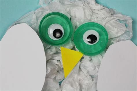 easy snowy owl craft snowy owl craft owl crafts winter crafts  kids