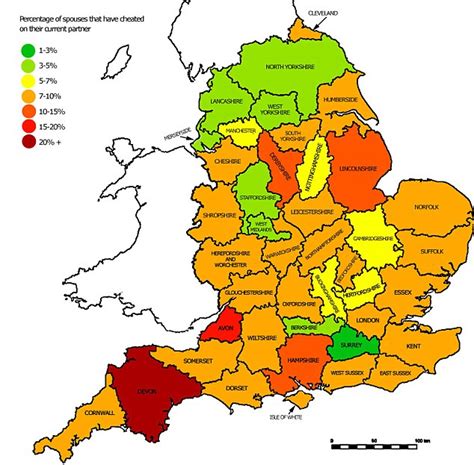 infidelity on the map devon exposed as cheating capital