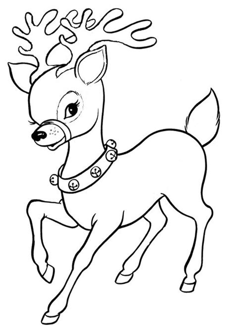 printable reindeer coloring pages santa coloring pages deer