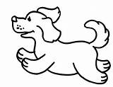 Coloring Dog Pages Preschool Kids Simple Lot Sheets sketch template