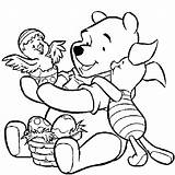 Coloring Disney Pages Easter Spring Winnie Pooh Happy Princess Birthday Colouring Printable Drawing Kids Getcolorings Color Clip Baby Drawings Library sketch template