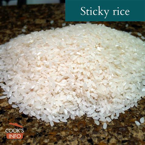 sticky rice cooksinfo