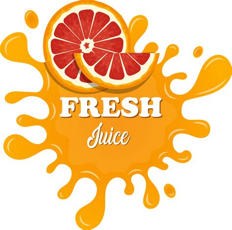fruit juice splashes clipart design illustration  png
