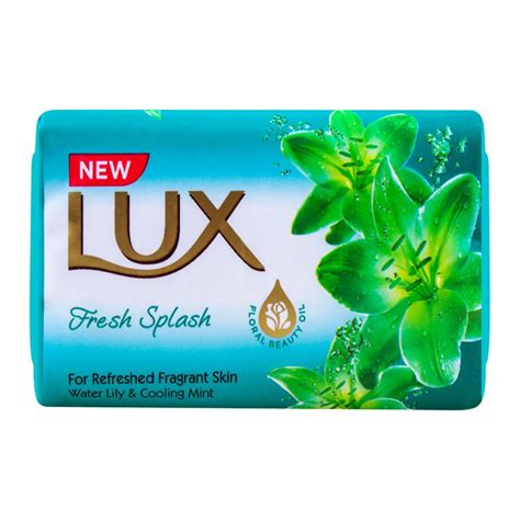 purchase lux fresh splash water lily cooling mint green soap    special price