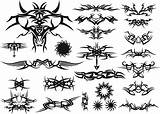 Tribales Mix Tatuaggi Catalogo Audiovisuals Templat Vectorizadas Tribali Esempi Tatuajes Tantissime Descarga sketch template