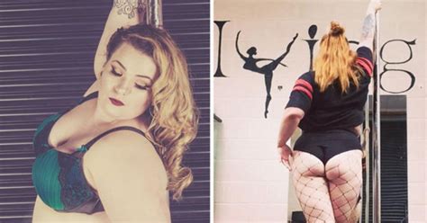 Plus Size Pole Dancer Proves Sexy Does’t Have A Size As