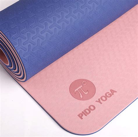 pido yoga mat 1 4 and 1 3 inch extra thick non slip yoga mat for women
