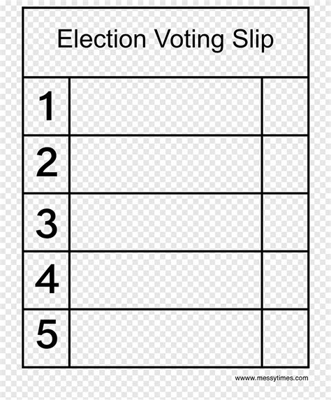 sample ballot sheet  voting