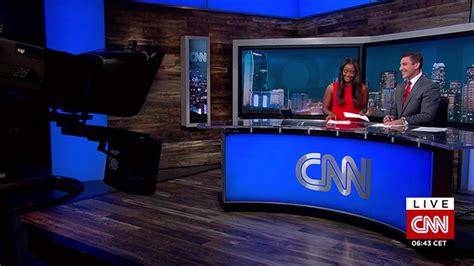 cnn newsroom debuts  los angeles newscaststudio