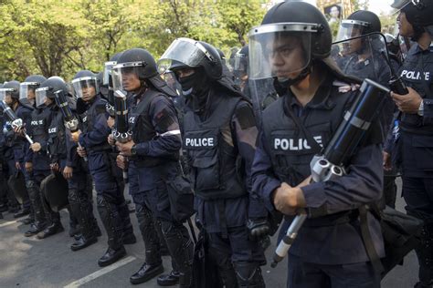 Thai Riot Police Retake Protest Sites In Bangkok