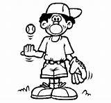 Pitcher Coloring Coloringcrew sketch template