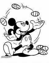 Disneyclips Colouring Mickeymouse sketch template
