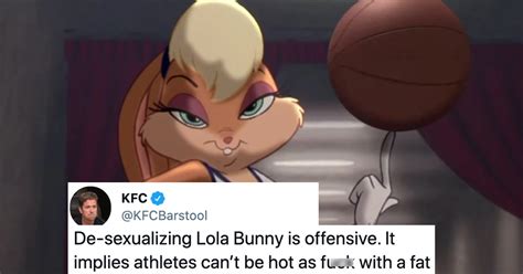 dudes are pissed about lola bunny s less sexy “space jam” design