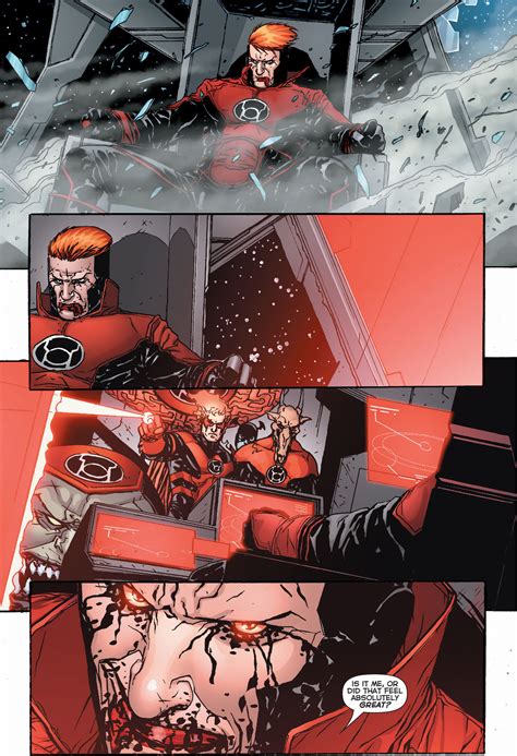 Red Lantern Guy Gardner’s First Kill Comicnewbies
