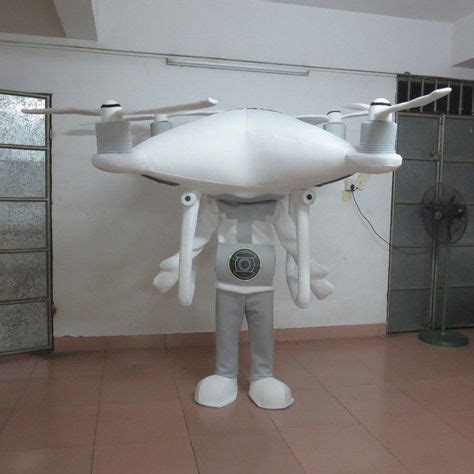 advertising unmanned aerial vehicle robot mascot costume suits dress adults size ebay link
