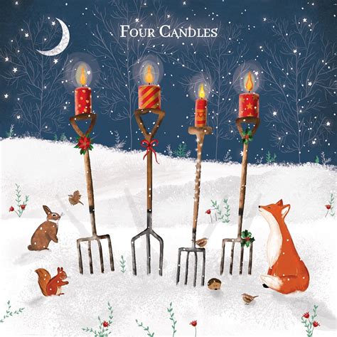 candles christmas cards association  wrens