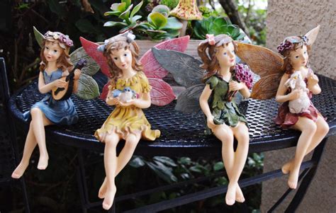 one miniature garden fairy only beautiful large fairy etsy