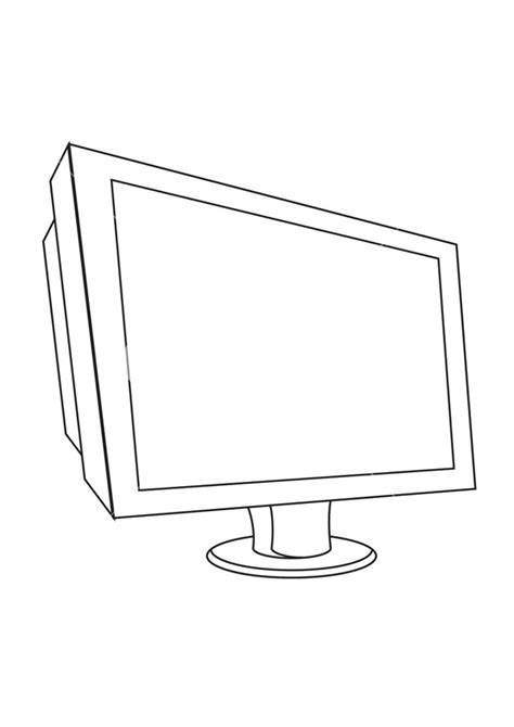 coloring pages computer coloring pages  kindergarten  preschool