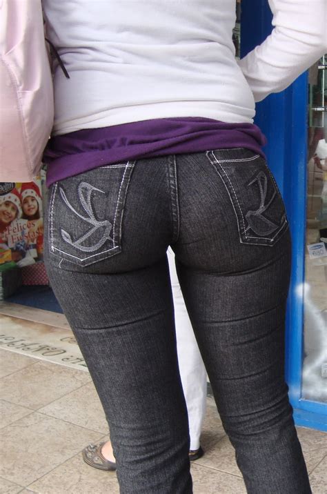 butt jeans blond