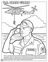 Coloring Guard Coast Pages Armed Forces Air Force National Book Printable Activity States United Getcolorings Color Books sketch template