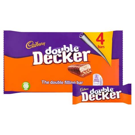 Cadbury Double Decker 4 Pack 188g Tesco Groceries