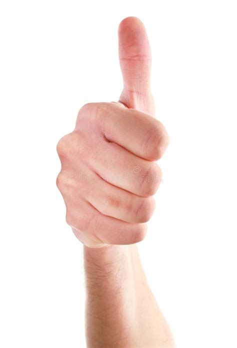 thumbs  stock photo image  color background approved