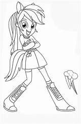 Equestria Girls Pony Little Coloring Dash Para Pages Girl Pintar Rainbow Imprimir Geometry Bubakids Printable Color Getcolorings Poney Print Coloriage sketch template