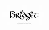 Tattoo Bridget Name Designs sketch template