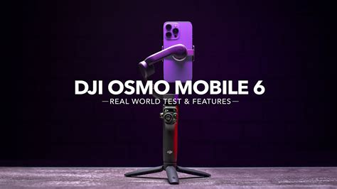dji osmo mobile   features iphone  pro real world test youtube