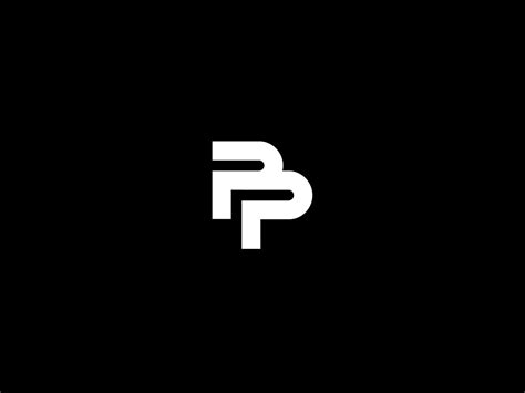pp logo concept logo concept pb logo logo design inspiration branding